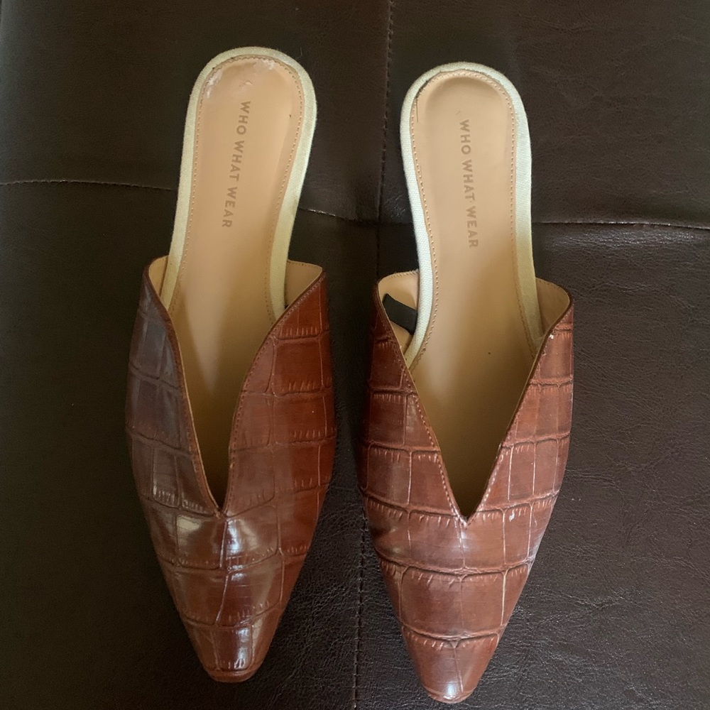 Who what wear pointed toe sandal